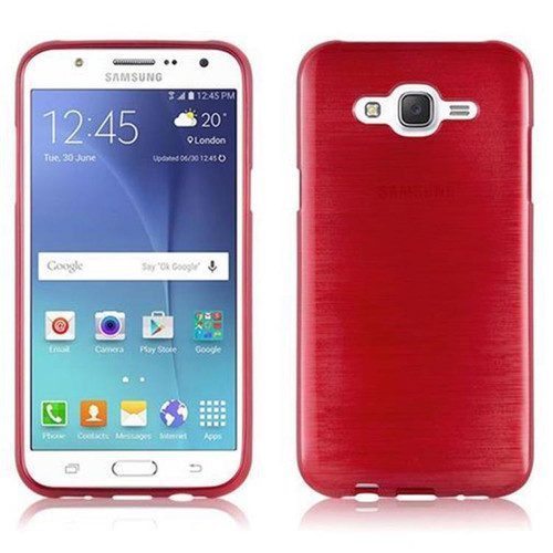 Cadorabo - Coque Samsung Galaxy J5 2015 Etui en Rouge Cadorabo - Accessoires Samsung Galaxy S Accessoires et consommables