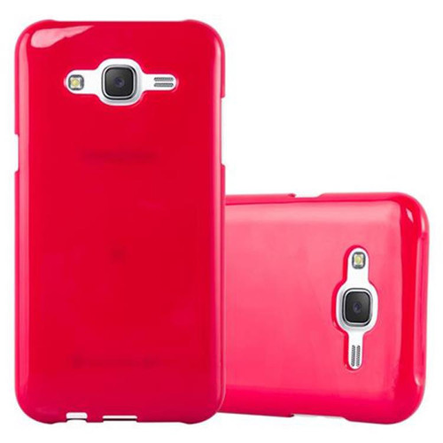 Cadorabo - Coque Samsung Galaxy J5 2015 Etui en Rouge Cadorabo  - Coques Smartphones Coque, étui smartphone