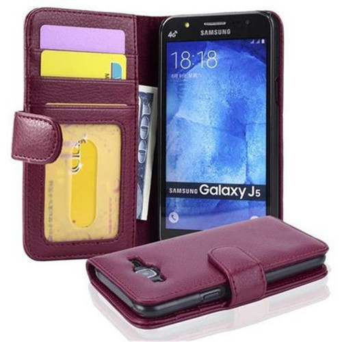 Cadorabo - Coque Samsung Galaxy J5 2015 Etui en Violet Cadorabo  - Coque protection samsung j5