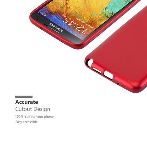 Cadorabo Coque Samsung Galaxy NOTE 3 NEO Etui en Rouge