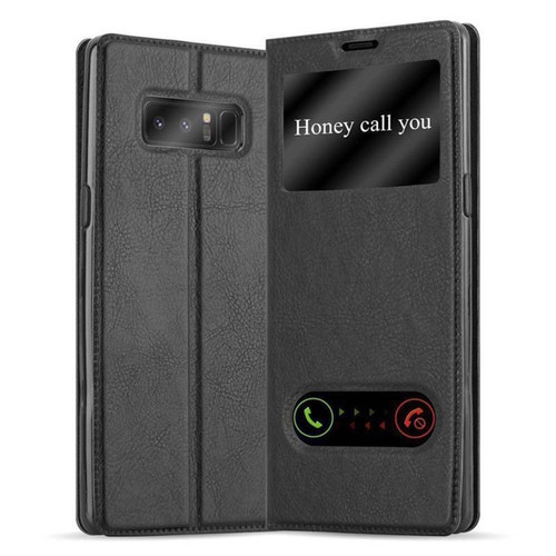 Cadorabo - Coque Samsung Galaxy NOTE 8 Etui en Noir Cadorabo  - Accessoires Samsung Galaxy S Accessoires et consommables