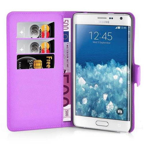 Cadorabo - Coque Samsung Galaxy NOTE EDGE Etui en Violet Cadorabo  - Accessoire Smartphone