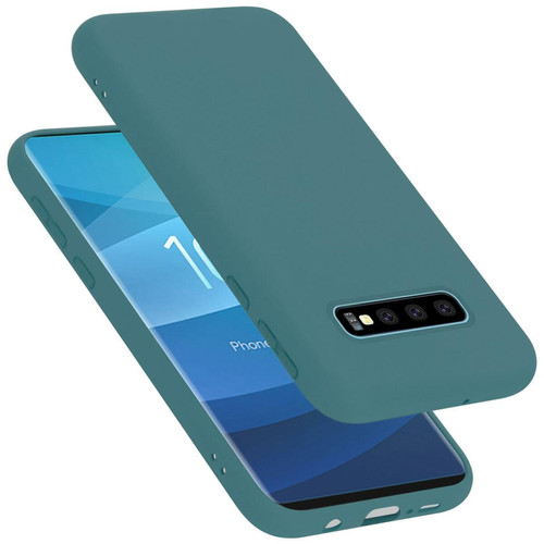 Cadorabo - Coque Samsung Galaxy S10 PLUS Etui en Vert Cadorabo  - Coque Galaxy S6 Coque, étui smartphone