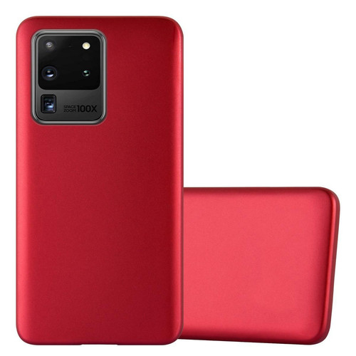 Cadorabo - Coque Samsung Galaxy S20 ULTRA Etui en Rouge Cadorabo  - Coque, étui smartphone
