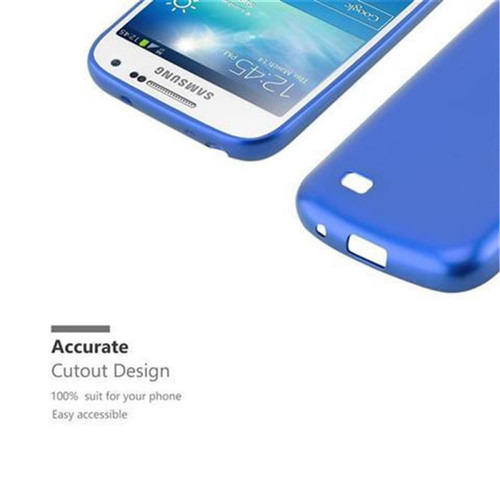 Cadorabo Coque Samsung Galaxy S4 MINI Etui en Bleu