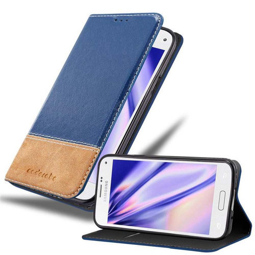 Cadorabo - Coque Samsung Galaxy S5 / S5 NEO Etui en Bleu Cadorabo  - Accessoires Samsung Galaxy J Accessoires et consommables