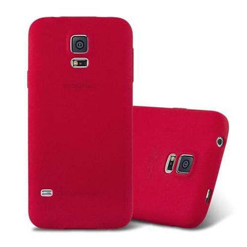 Coque, étui smartphone Cadorabo Coque Samsung Galaxy S5 / S5 NEO Etui en Rouge