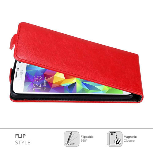 Cadorabo Coque Samsung Galaxy S5 MINI / S5 MINI DUOS Etui en Rouge