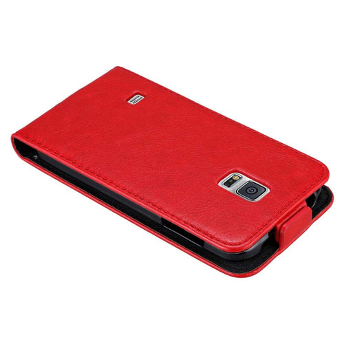 Coque, étui smartphone Coque Samsung Galaxy S5 MINI / S5 MINI DUOS Etui en Rouge