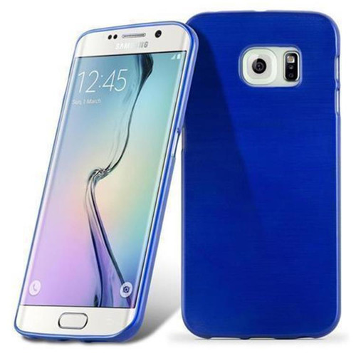Cadorabo - Coque Samsung Galaxy S6 EDGE Etui en Bleu Cadorabo  - Coque Galaxy S6 Coque, étui smartphone