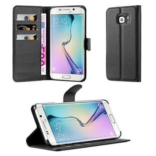 Cadorabo - Coque Samsung Galaxy S6 EDGE Etui en Noir Cadorabo  - Coque Galaxy S6 Coque, étui smartphone