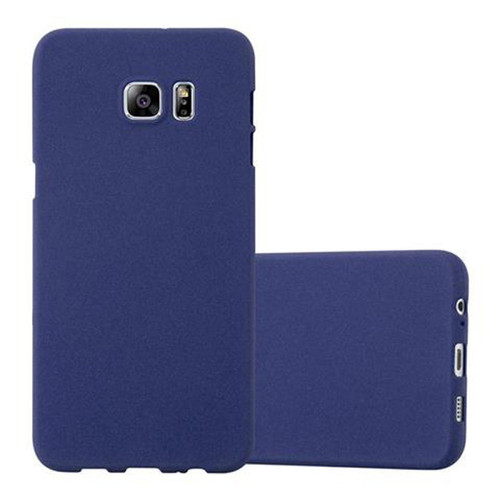 Coque, étui smartphone Cadorabo Coque Samsung Galaxy S6 EDGE PLUS Etui en Bleu