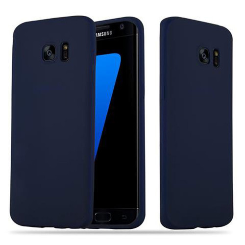 Cadorabo - Coque Samsung Galaxy S7 EDGE Etui en Bleu Cadorabo  - Housse s7 edge