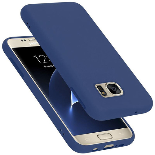 Cadorabo - Coque Samsung Galaxy S7 Etui en Bleu Cadorabo - Accessoires Samsung Galaxy S Accessoires et consommables