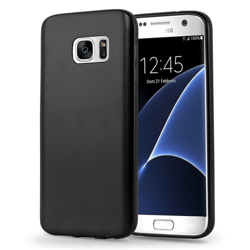 Cadorabo - Coque Samsung Galaxy S7 Etui en Noir Cadorabo  - Galaxy s7 coque