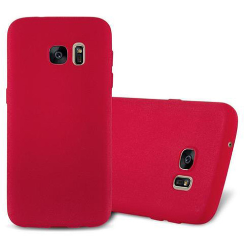 Cadorabo - Coque Samsung Galaxy S7 Etui en Rouge Cadorabo  - Galaxy s7 coque