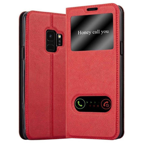 Cadorabo - Coque Samsung Galaxy S9 Etui en Rouge Cadorabo  - Coque Galaxy S6 Coque, étui smartphone