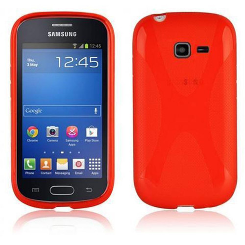 Cadorabo - Coque Samsung Galaxy TREND LITE Etui en Rouge Cadorabo  - Housse samsung galaxy trend