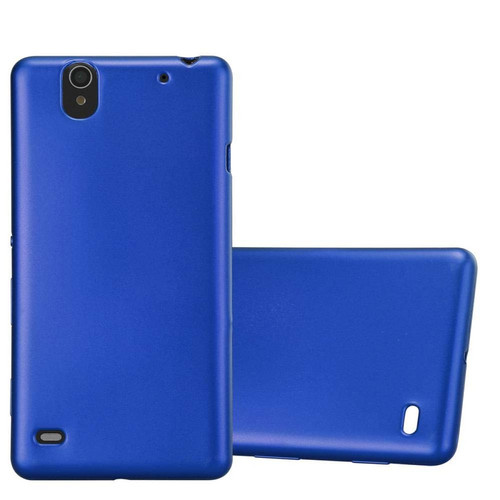 Cadorabo - Coque Sony Xperia C4 Etui en Bleu Cadorabo  - Coques Smartphones Coque, étui smartphone