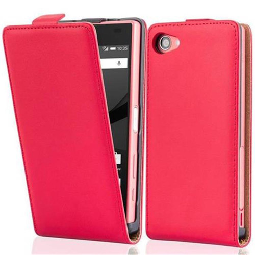 Cadorabo - Coque Sony Xperia Z5 COMPACT Etui en Rouge Cadorabo  - Coque, étui smartphone