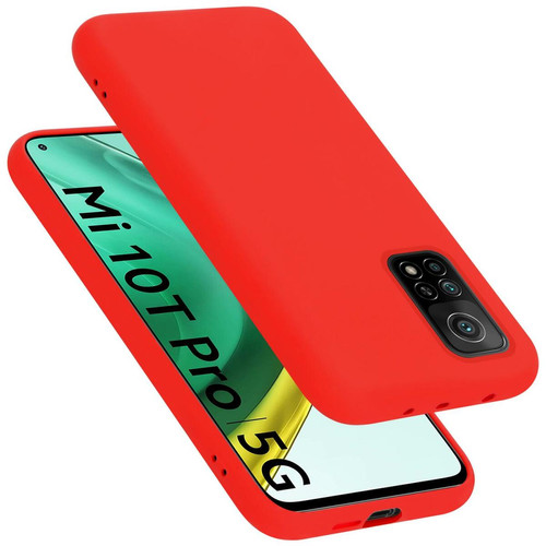 Coque, étui smartphone Cadorabo Coque Xiaomi Mi 10T / Mi 10T PRO Etui en Rouge