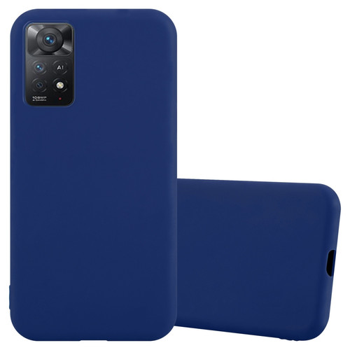 Coque, étui smartphone Cadorabo Coque Xiaomi RedMi NOTE 11 PRO 4G / 5G Etui en Bleu
