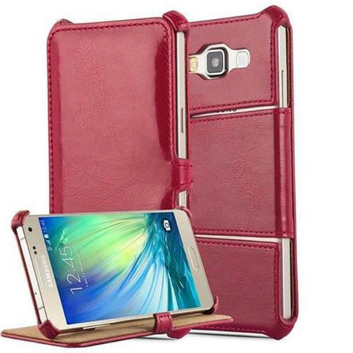Cadorabo - Etui Samsung Galaxy A3 2015 en Rouge Coque Cadorabo  - Coque, étui smartphone Cuir/synthétique