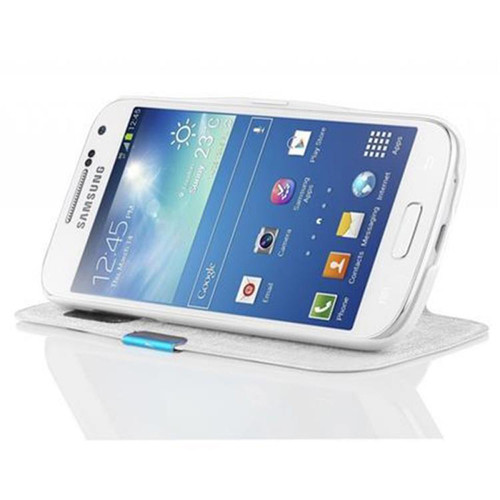 Cadorabo Etui Samsung Galaxy S4 MINI Coque en Blanc