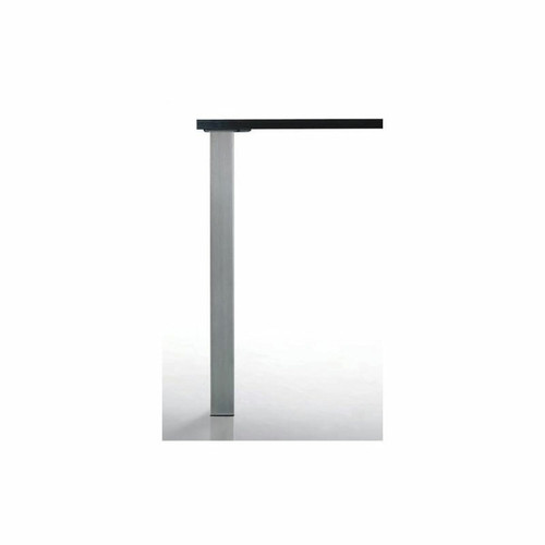 Camar - Pied de table carré quadra - 60 x 60 mm - Décor : Chromé - Hauteur : 1100 mm - CAMAR Camar  - Pied meuble carre