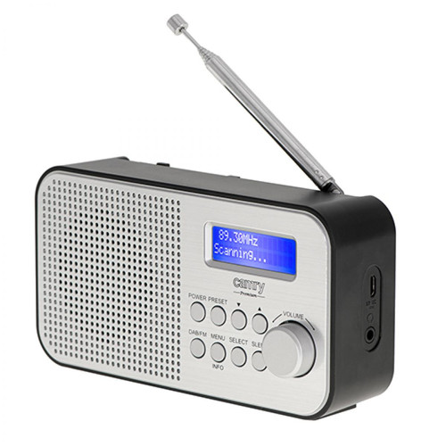 Camry - radio DAB DAB+ FM portable noir blanc - Radio