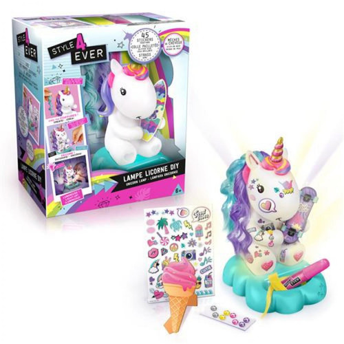 Canal Toys - Ma Peluche Licorne à customiser Style For Ever Airbrush - Jeux artistiques Canal Toys
