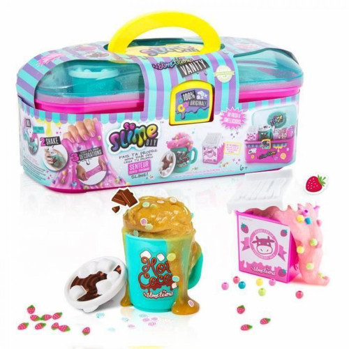 Canal Toys - SO DIY So Slime Slimelicious Vanity - Crée tes slimes parfumées et emporte-les partout avec toi ! - SSC 054 - 6 ans et + - Canal Toys
