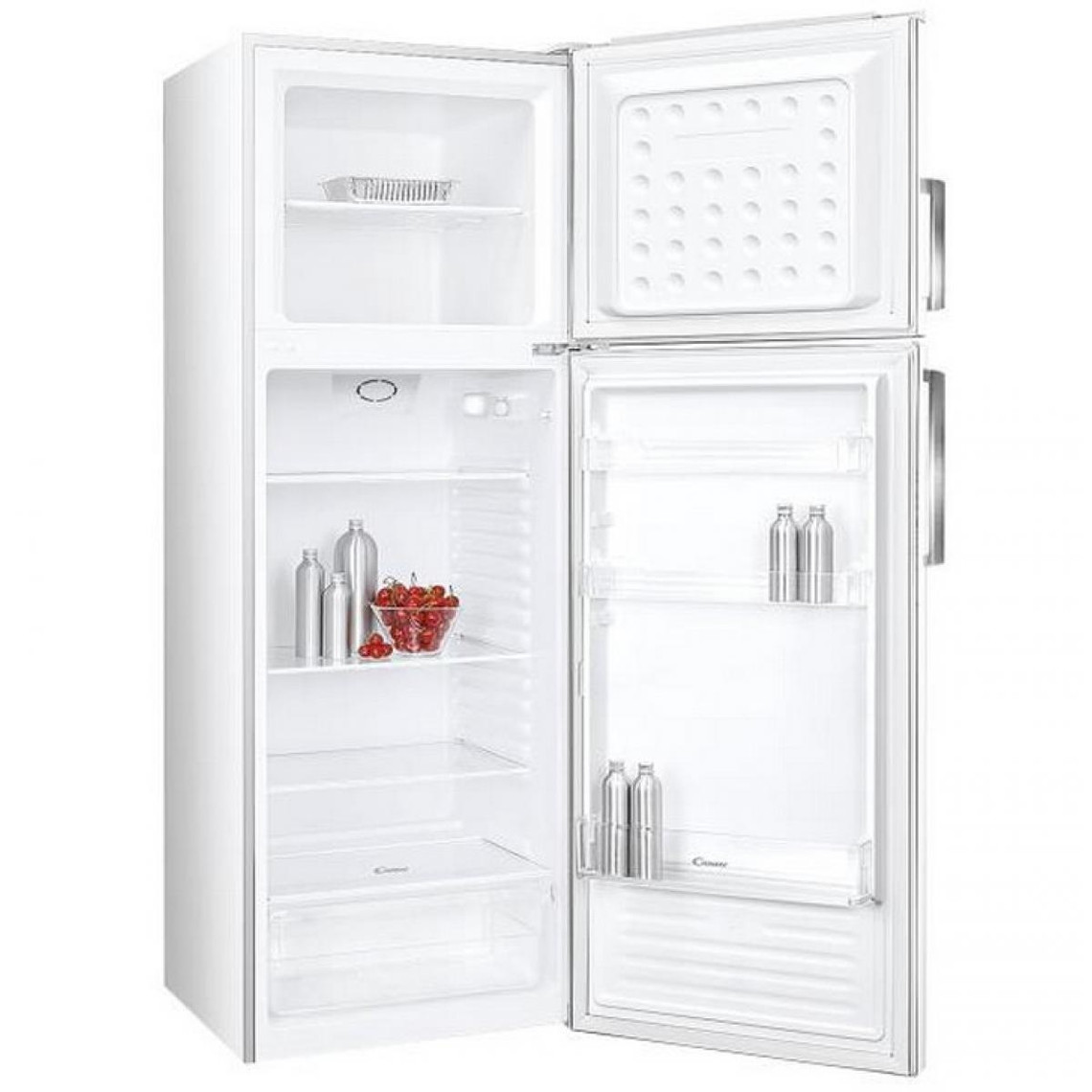 Candy Réfrigérateur combiné 60cm 304l brassé blanc - ccds6172fwhn - CANDY