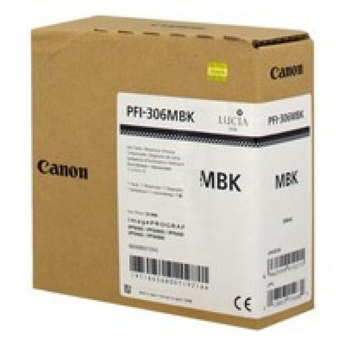 Canon - Canon PFI306 Cartouche Noir mat 6656B001 Canon  - Canon