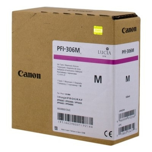 Canon - Canon PFI306 Cartouche Magenta 6659B001 Canon  - Procomponentes