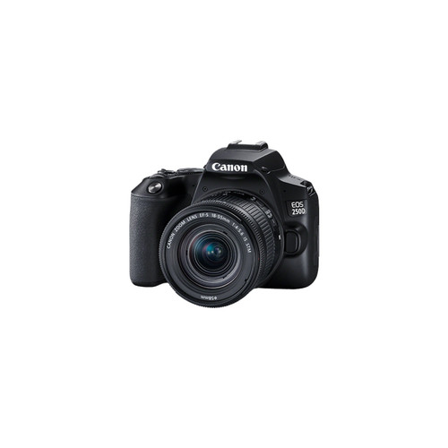Appareil compact Canon EOS 250D + EF-S 18-55mm f/4-5.6 IS STM Kit d'appareil-photo SLR 24,1 MP CMOS 6000 x 4000 pixels Noir