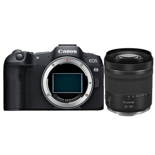 Canon - Canon EOS R8 Boîtier + RF 24-105 mm f4-7.1 IS STM Canon  - Appareil Photo Canon