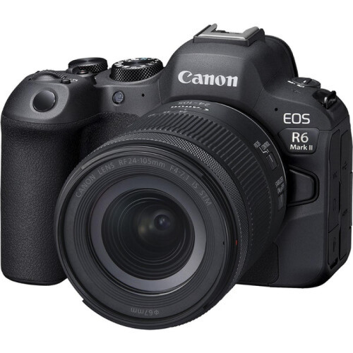 Canon - Canon EOS R6 Mark II Appareil photo + 24-105 mm f/4-7.1objectif Canon  - Appareil Photo Canon