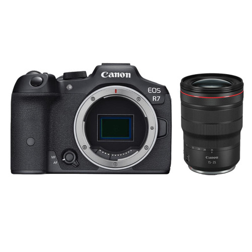 Canon - Canon EOS R7 + RF 15-35mm F2.8 L IS USM Canon  - Canon 35mm