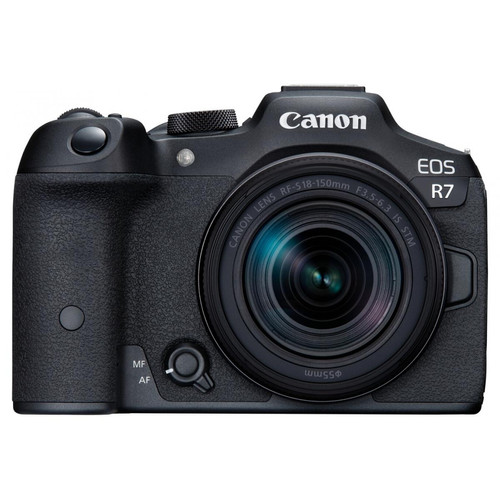 Canon - EOS R7 + RF-S 18-150mm f/3.5-6.3 IS STM + Bague EF-EF-S > boitier EOS R - Appareil compact