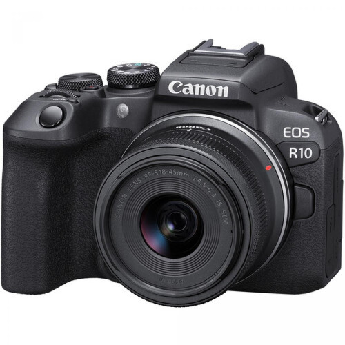 Canon - Kit Canon EOS R10 RF-S 18-45mm f/4.5-6.3 IS STM - Appareil Photo