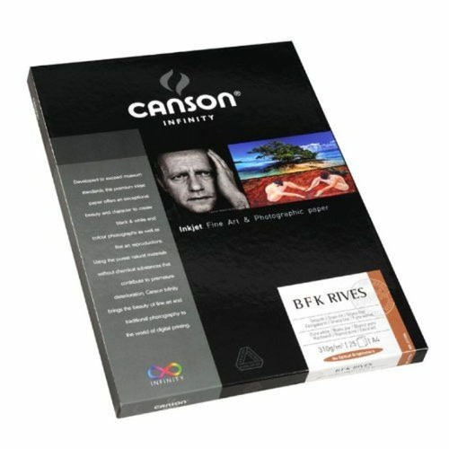Canson Infinity - Canson infinity BFK Rives 206111006 Papier photo Format A4 25 feuilles Blanc Canson Infinity  - Papier Photo