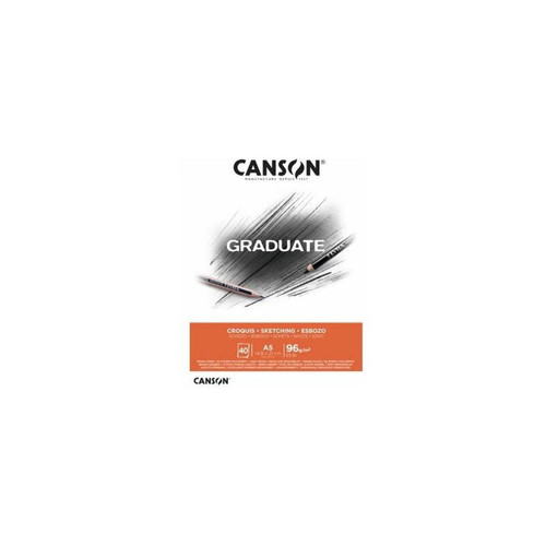 Canson - CANSON Bloc de dessin GRADUATE CROQUIS, A4 () Canson  - Canson