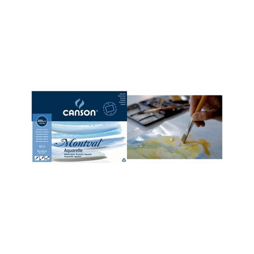 Canson - CANSON Bloc de papier aquarelle 'Montval', 240 x 320 mm () Canson  - Canson