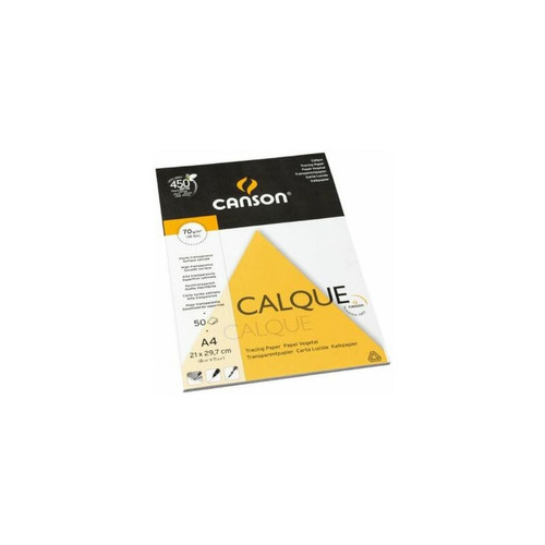 Canson - CANSON Bloc papier Calque, A4, 70 g/m2 () - Papier
