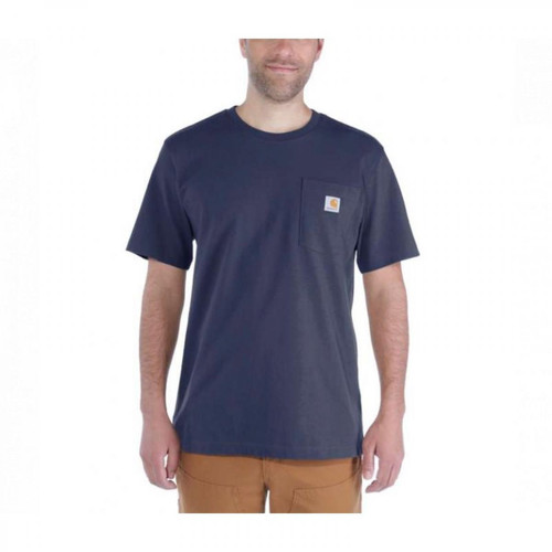 Carhartt - Tee-shirt CARHARTT Poche poitrine - Taille S - Bleu marine - 103296 Carhartt  - Carhartt