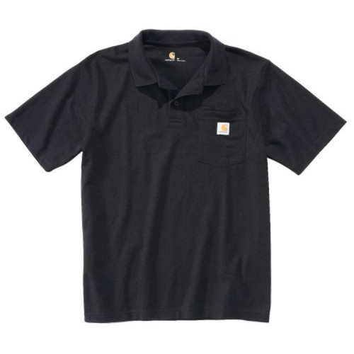 Carhartt - Polo manches courtes contractors work pocket gris clair taille XXL Carhartt  - Carhartt