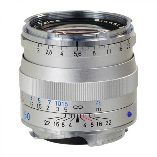 Carl Zeiss - ZEISS Objectif Plannar T* 50mm f/2 ZM Argent compatible avec Leica - Carl Zeiss