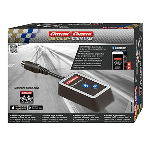 Jeux de cartes carrera Accessoire carrera 30369 App connect compatible avec les pistes de course de voitures A sous numAriques 132 et 124