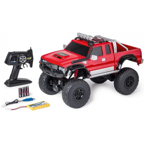 CARSON - CARSON Pickup Crawler 2.4G 1:8 100% RTR rouge CARSON  - Voitures RC CARSON